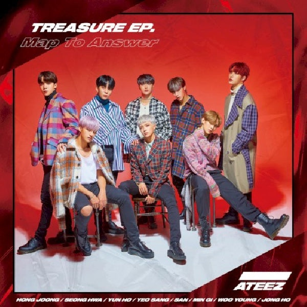 Ateez - Treasure ep. map to answer (CD) - Velvet Music