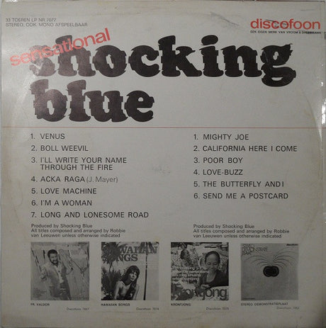 Shocking Blue - Sensational Shocking Blue (tweedehands LP) - Velvet Music