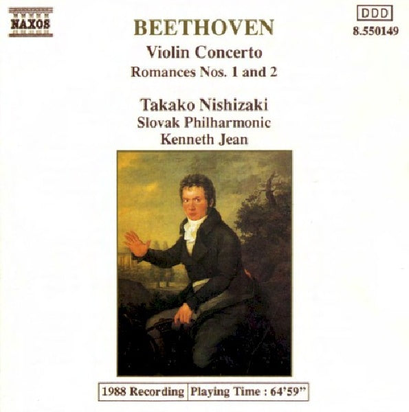 Ludwig Van Beethoven - Violin concerto romances (CD)