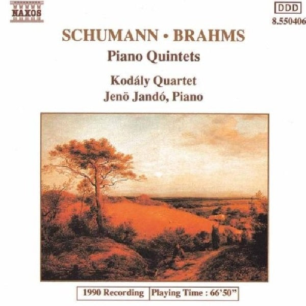 Jando/kodaly Quartet - Schumann/brahms:piano quint. (CD)