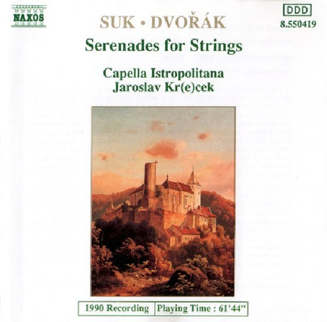 Suk/dvorak - Serenade for strings (CD) - Velvet Music