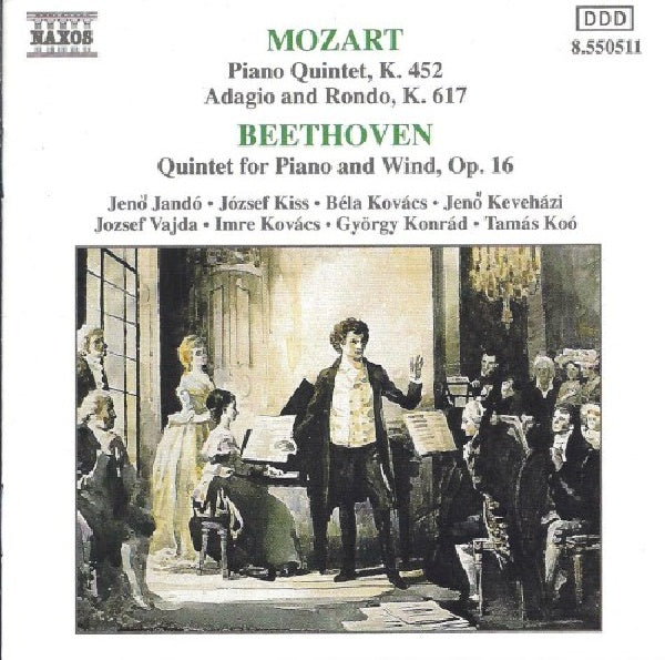 Mozart/beethoven - Piano quintets (CD) - Velvet Music