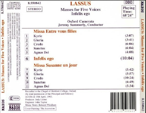 O. De Lassus - Masses (CD)