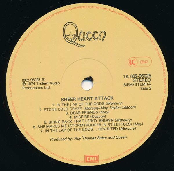 Queen - Sheer Heart Attack (tweedehands LP)