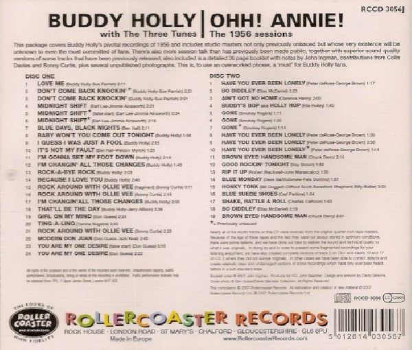 Buddy Holly - Ohh! Annie! -digi- (CD)
