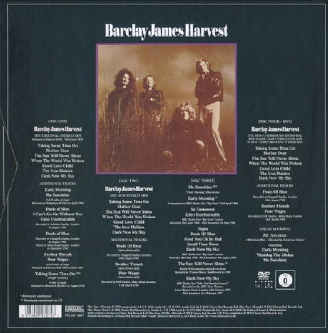 Barclay James Harvest - Barclay james harvest (CD) - Velvet Music