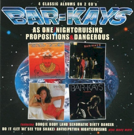 Bar-kays - As one/ nightcruising/ propositions/ dangerous (CD) - Velvet Music