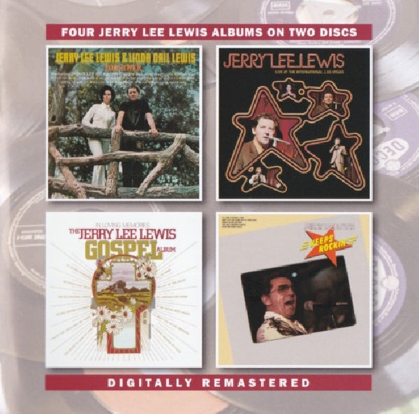 Jerry Lee Lewis - Together/live at the international, las vegas/in loving memories/keeps rockin' (CD) - Velvet Music