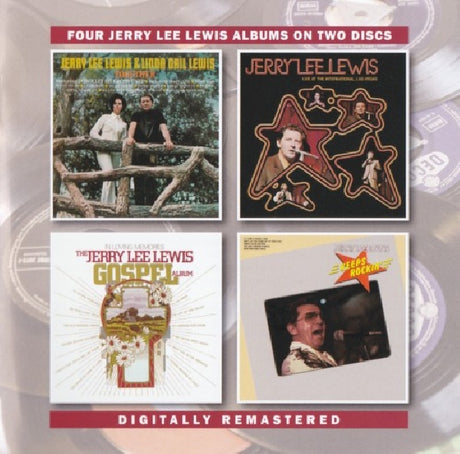 Jerry Lee Lewis - Together/live at the international, las vegas/in loving memories/keeps rockin' (CD) - Velvet Music