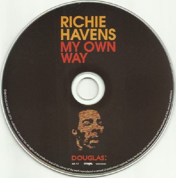 Richie Havens - My own way (CD) - Velvet Music