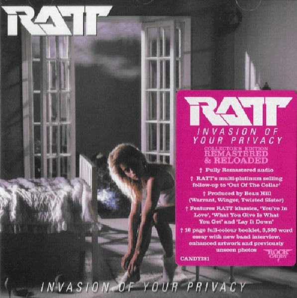 Ratt - Invasion of your privacy (CD) - Velvet Music