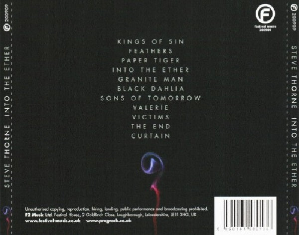 Steve Thorne - Into the ether (CD) - Velvet Music