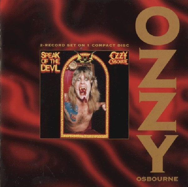 Ozzy Osbourne - Speak of the devil (CD) - Velvet Music