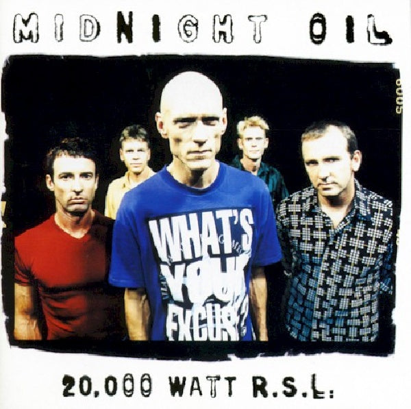 Midnight Oil - 20000 watt rsl - the midnight oil collection (CD) - Velvet Music