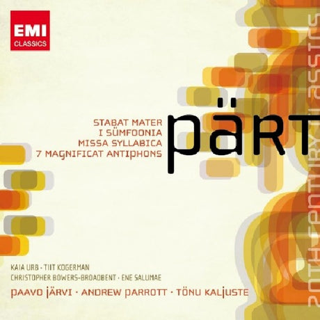 Kristjan Jarvi - 20th century classics: arvo pa (CD) - Velvet Music