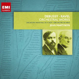 Claude Debussy, Maurice Ravel, Jean Martinon, Orchester National De L'ORTF, Orchester De Paris - Orchestral Works (second-hand CD)