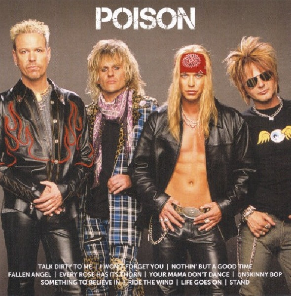 Poison - Icons (CD) - Velvet Music
