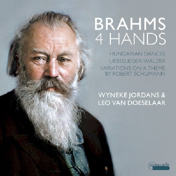 Wyneke Jordans - Brahms 4 hands (CD) - Velvet Music