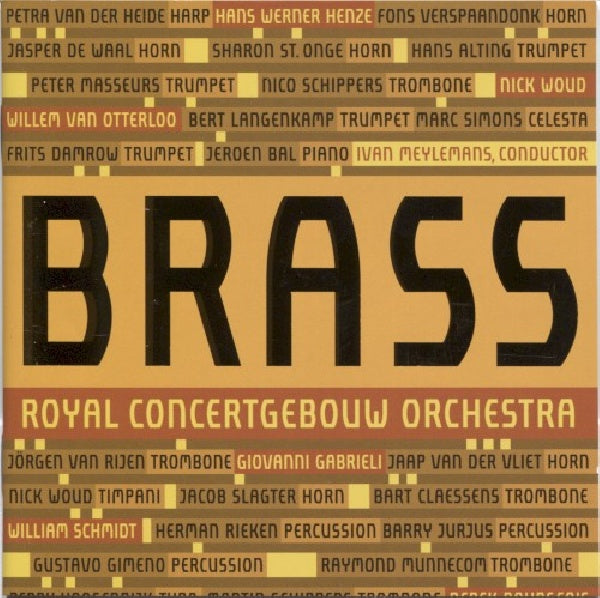 Royal Concertgebouw Orchestra - Brass of the rco (CD)