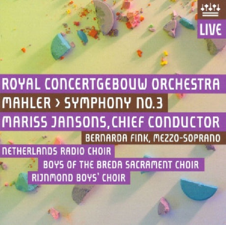 G. Mahler - Symphony no.3 (CD) - Velvet Music