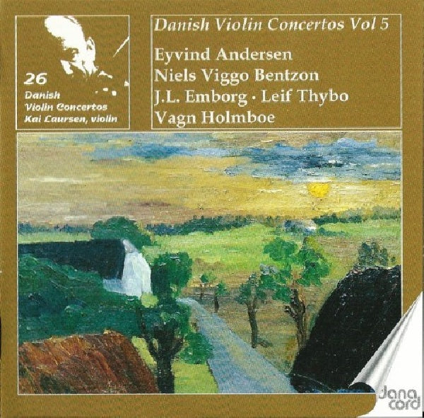 Kai Laursen - Danish violin concertos 5 (CD)