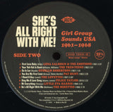 V/A (Various Artists) - She's all right with me!: girl group sounds usa 1961-1968 (LP)