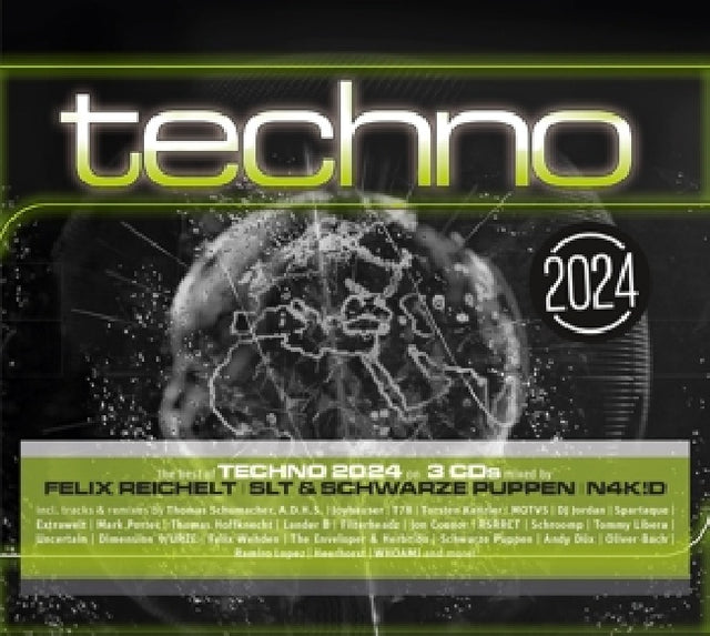Various - Techno 2024 (CD) - Velvet Music