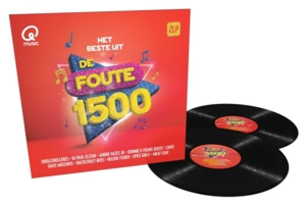 Various - Qmusic: het beste uit de foute 1500 (LP)
