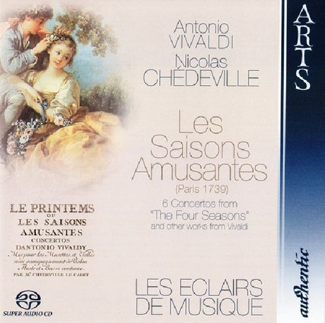 N. Chedeville - Les saisons amusantes (CD) - Velvet Music
