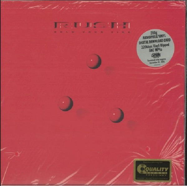 Rush - Hold your fire (LP) - Velvet Music