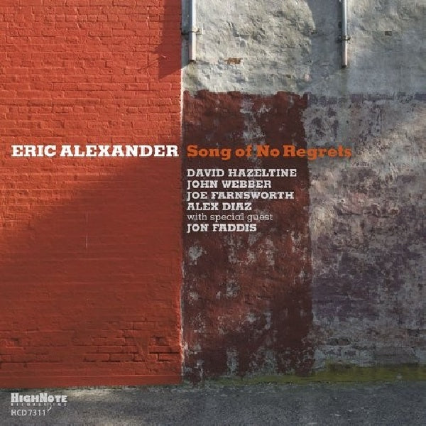 Eric Alexander - Song of no regrets (CD) - Velvet Music