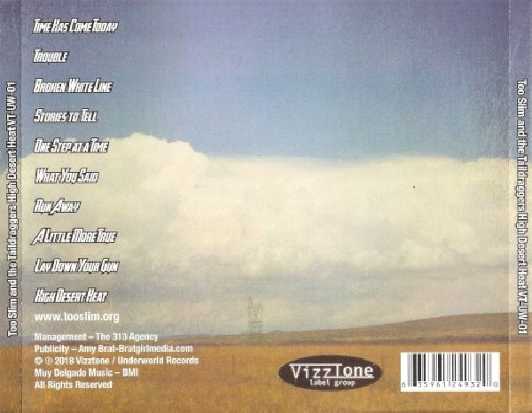 Too Slim & The Taildraggers - High desert heat (CD) - Velvet Music