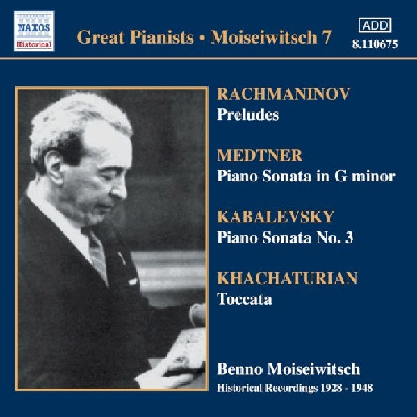 Rachmaninov/Medtner - Historical recordings (CD)