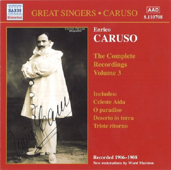 Enrico Caruso - Enrico caruso vol.3:1906- (CD)
