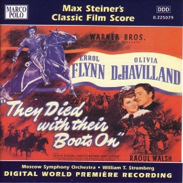 Max Steiner - They died with their boots on (CD) - Velvet Music