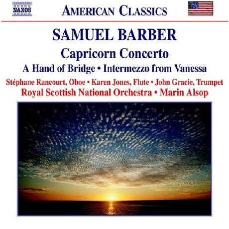 Rancourt/jones/alsop/rsno/+ - Barber: capricorn concerto (CD) - Velvet Music