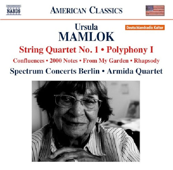 U. Mamlok - String quartet no.1/polyphony no.1 (CD)