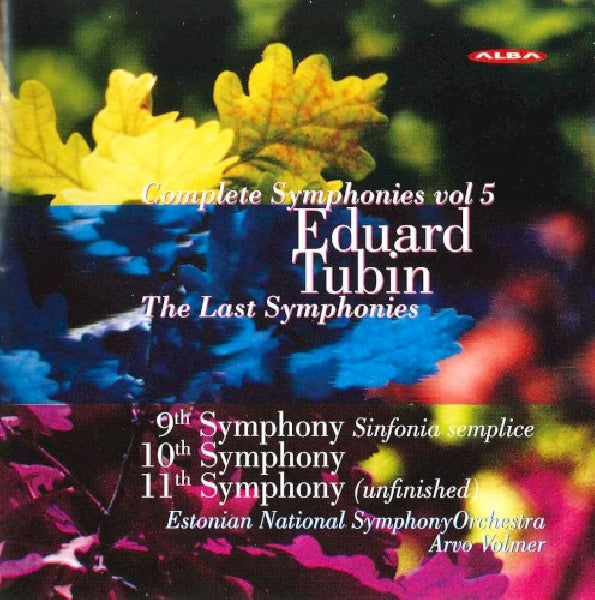 E. Tubin - Complete symphonies 5-the (CD)