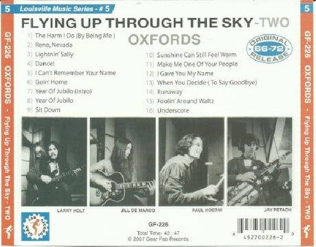 Oxfords - Flying up through the.-2 (CD) - Velvet Music