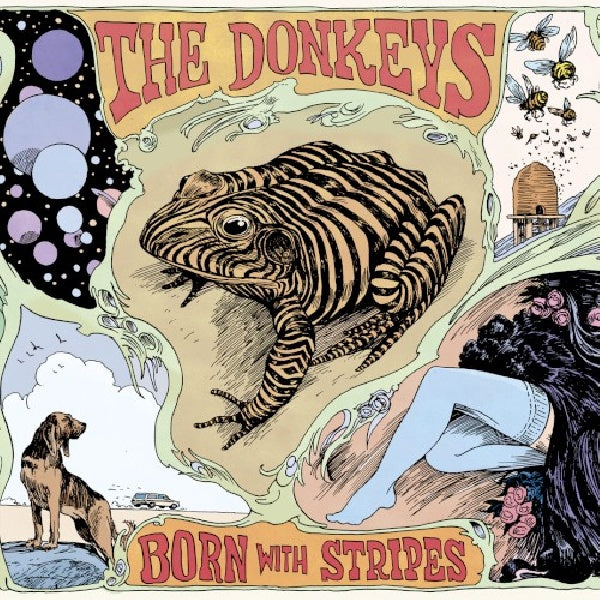 Donkeys - Born with stripes (CD) - Velvet Music