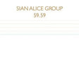 Sian Alice Group - 59'59 (CD) - Velvet Music