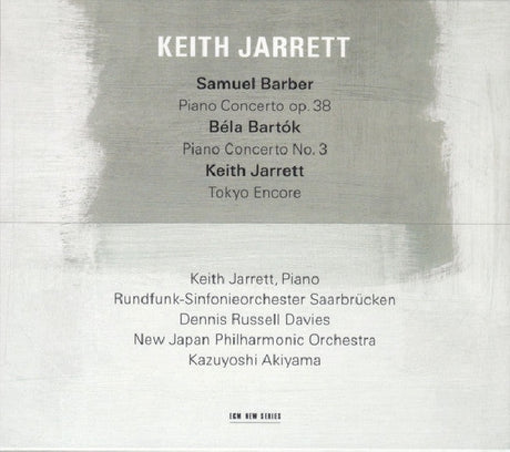 Keith Jarrett - Samuel barber/bela bartok (CD) - Velvet Music