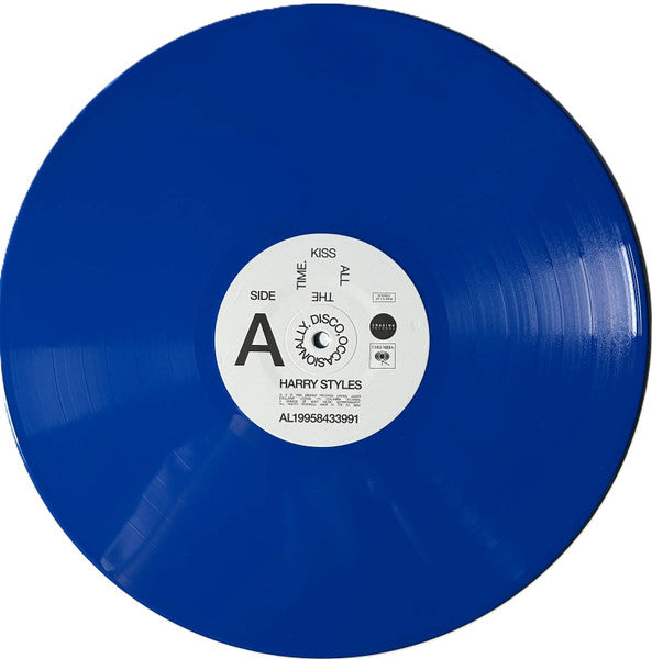 Harry Styles - Kiss All The Time. Disco, Occasionally. (BLUE VINYL COLOURED LP)