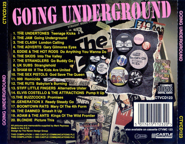 Various - Going Underground (The Sound Of A Generation) (CD d'occasion)