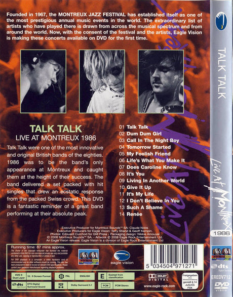Talk Talk - Live At Montreux 1986 (tweedehands CD) - Velvet Music