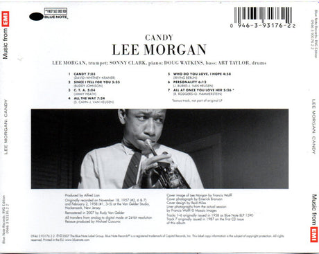 Lee Morgan - Candy (tweedehands CD) - Velvet Music