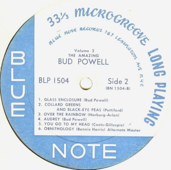 Bud Powell - The Amazing Bud Powell, Volume 2 (secondhand LP)