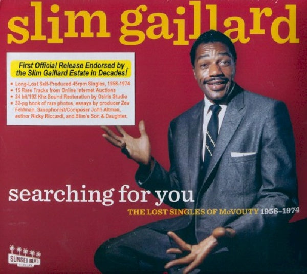 Slim Gaillard - Searching for you: the lost singles of mcvouty (1958-1974) (CD) - Velvet Music