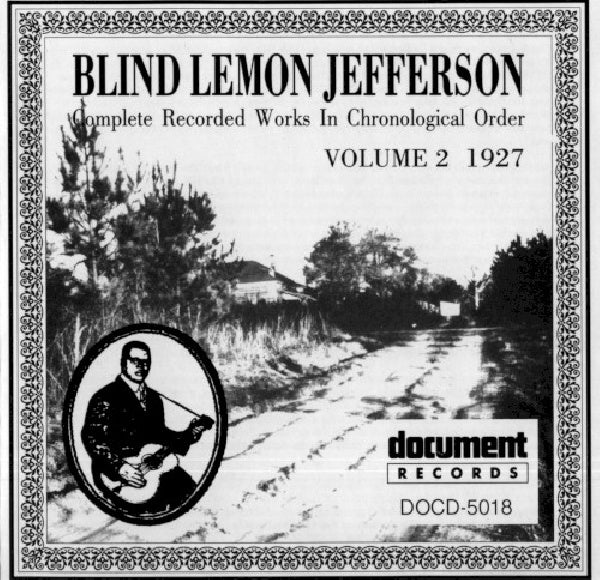 Blind Lemon Jefferson - Complete recordings 1925-1929 vol.2 (1927) (CD) - Velvet Music