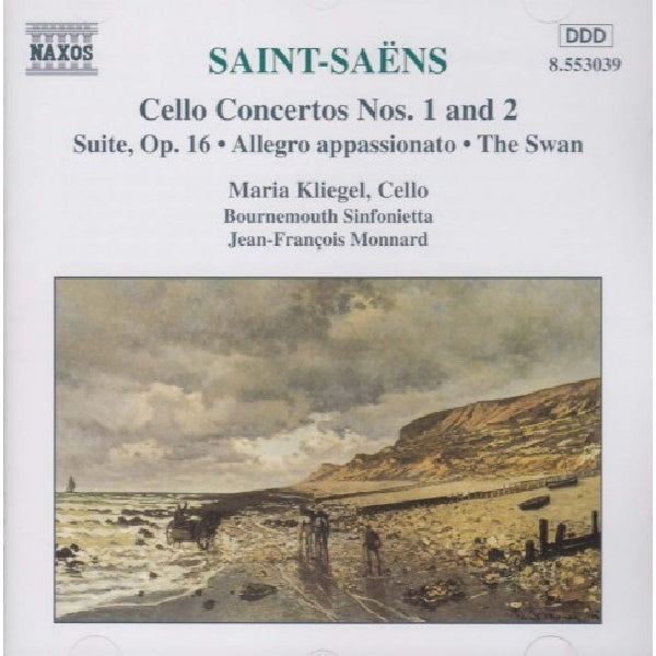 C. Saint-saens - Cello concerts no.1 & 2 (CD) - Velvet Music